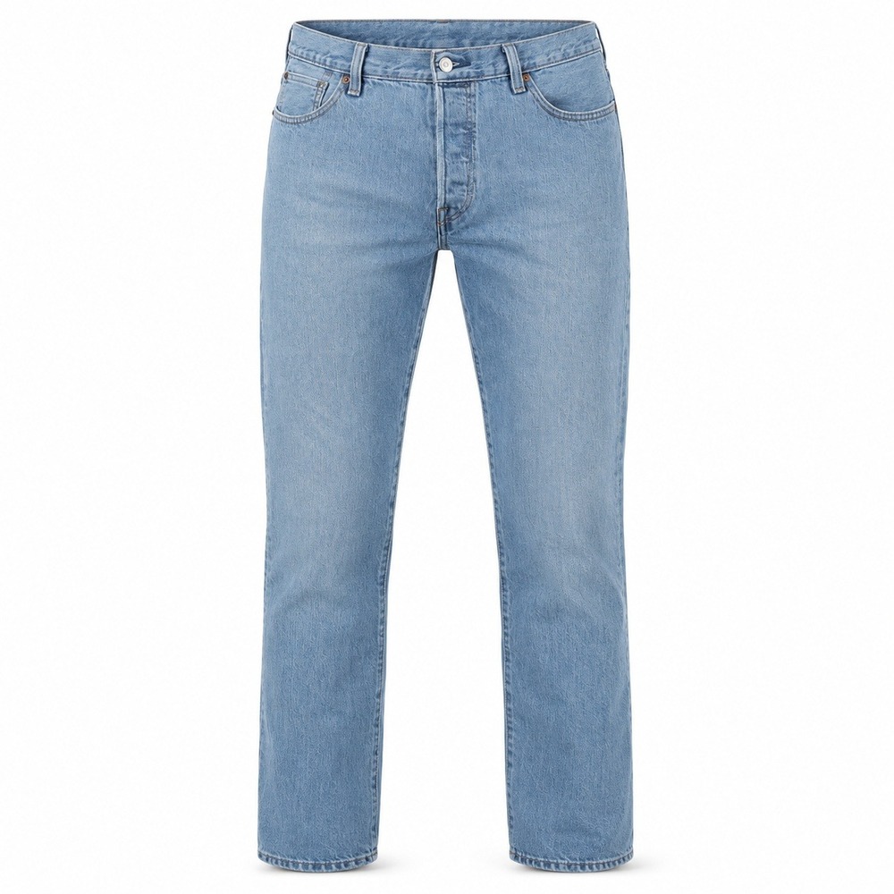 Levi's 501 Original Fit Jeans Mens 35x34 34x32 Actual Blue Button Fly 00501-0193